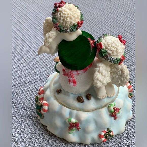 Beautiful 1999 Vintage Dreamsicles Frosty The Snowman Musical Spinning Decor ☃️ - Picture 5 of 15